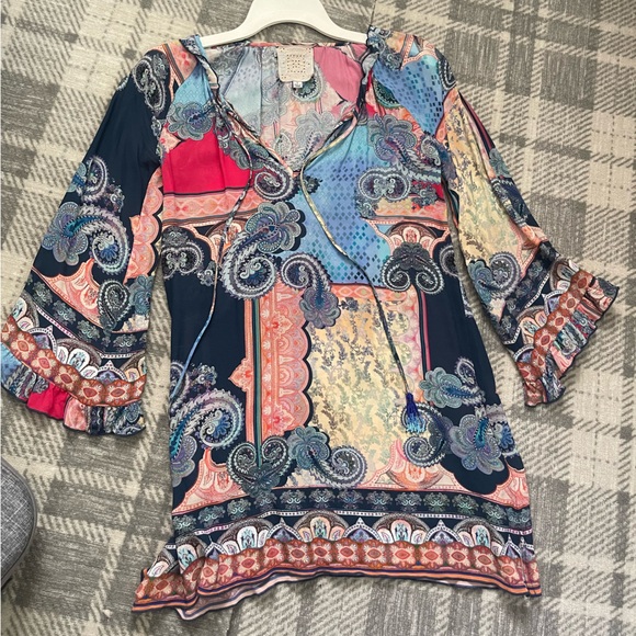 Johnny Was tunic top - Picture 3 of 16